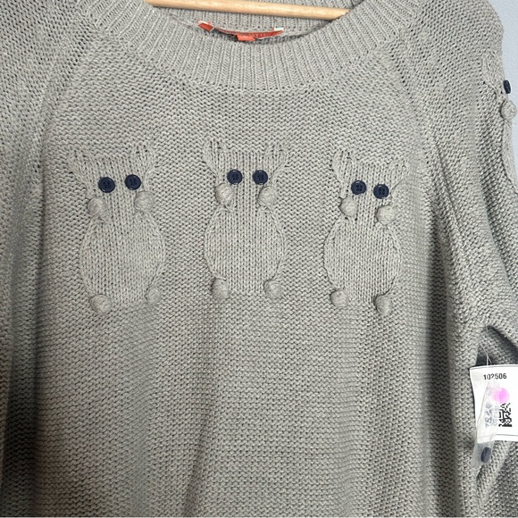 Modcloth Critter Credibility Mouse Sweater in Gray NEW - Picture 3 of 9